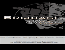 Tablet Screenshot of brijbasiartpress.com